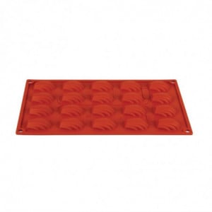 Moule 20 Mini-Madeleines em Silicone Formaflex - GN 1/3 - Pavoni
