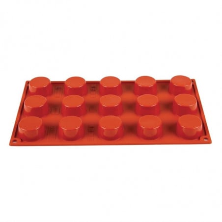 Forma de 15 pequenos bolos em silicone Formaflex - Pavoni