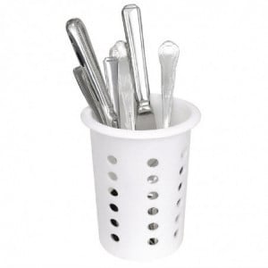 Plastic Round Cutlery Tray - 11.3 cm - FourniResto - Fourniresto