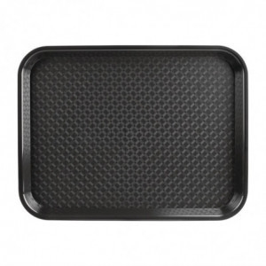 Black self-service tray 450 x 350mm - Olympia KRISTALLON - Fourniresto