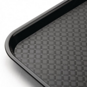 Black self-service tray 450 x 350mm - Olympia KRISTALLON - Fourniresto
