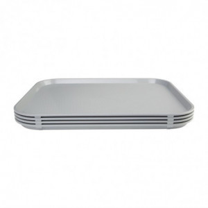 Gray self-service tray 350 x 450mm - Olympia KRISTALLON - Fourniresto