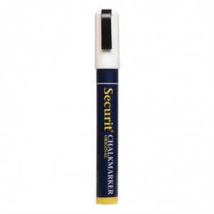 Chalk marker 6mm white - Securit - Fourniresto