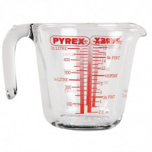 Medida em copo graduado 500ml - Pyrex - Fourniresto