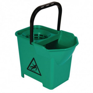 Green wringer bucket - Jantex - Fourniresto