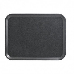 Plateau Estratificado Liso Capri Antracite 325Mm - Cambro - Fourniresto