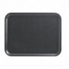 Plateau Estratificado Liso Capri Antracite 325Mm - Cambro - Fourniresto