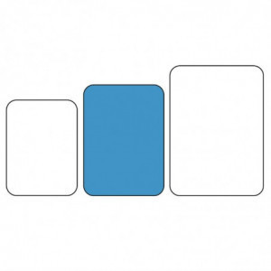 Plateau Estratificado Liso Capri Antracite 325Mm - Cambro - Fourniresto