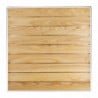 Table carrée en frêne 60 x 60 cm - Bolero - Fourniresto