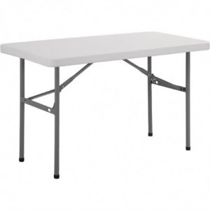 Folding rectangular table - 1220mm - Bolero - Fourniresto