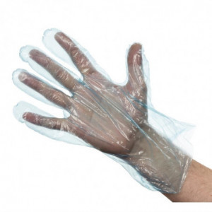 Disposable Blue Gloves - Pack of 100 - FourniResto
