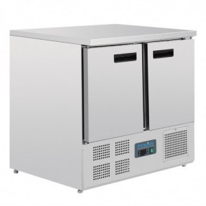 Compact 2-Door Refrigerated Table - 240 L - Polar - Fourniresto
