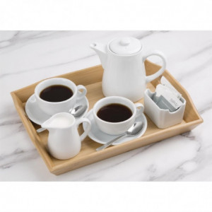 Chaleira branca Whiteware 480ml - Olympia - Fourniresto