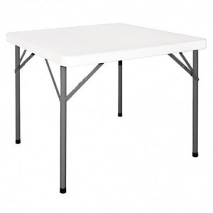 Folding square table 86cm - Bolero - Fourniresto