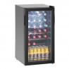 Refrigerated drink display case - 28 Bottles