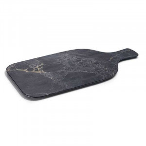 Tábua Com Cabo "Stone" Em Melamina - 400 X 195 Mm - Lacor