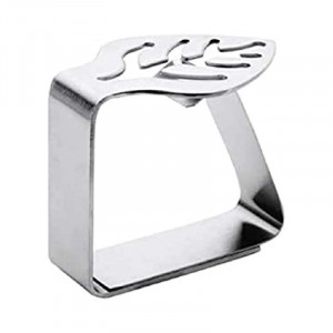Stainless Steel Tablecloth Clips - Set of 4 - Lacor