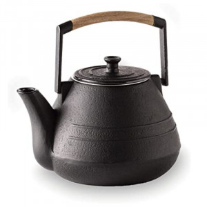 Black Cast Aluminum Teapot - 1 L - Lacor