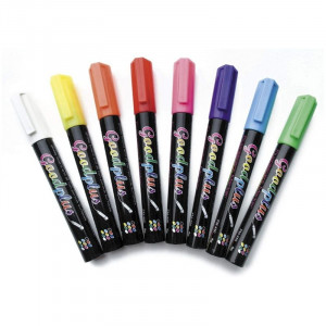 Fluorescent Markers - 8 Colors - Lacor