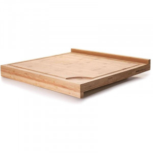 Tábua de corte em bambu - 39,5 x 38 cm - Lacor