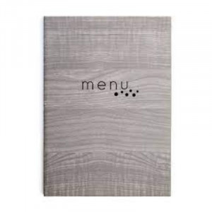 Porte-Menu Cassat Em Couro - A4 - Lacor
