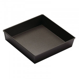 Square springform pan with fixed bottom - Tellier.