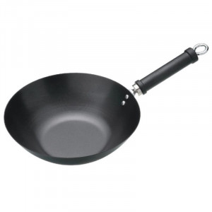 Wok Antiaderente Fundo Plano - 305 mm - Kitchen Craft - Fourniresto