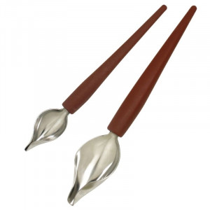Stainless Steel Feather Spoon - 225 mm - Tellier