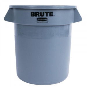 Coletor Bruto Cinza - 37,9L - Rubbermaid