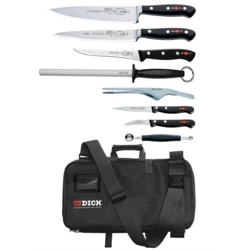 Set of 8 Knives with Case - Dick