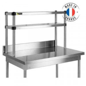 Étagère à Fixer pour Table Inox - L 1200 mm - H 600 mm