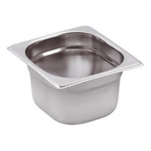 Bac Gastro GN 1/6 Inox - Profundidade 65 mm - 1 L - FourniResto