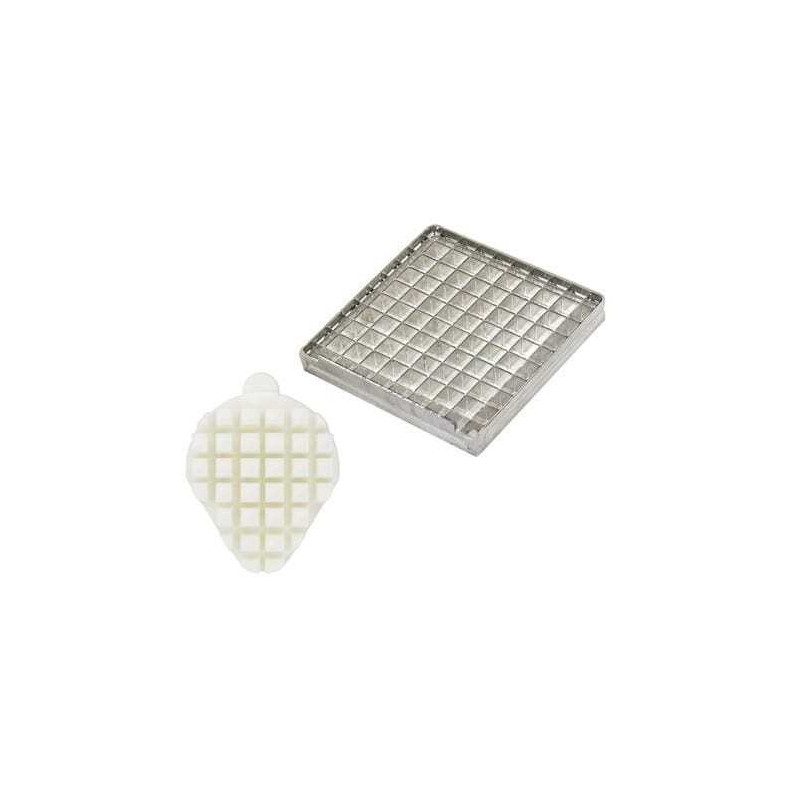 Faca e empurrador para cortar batatas fritas - 8 x 8 mm