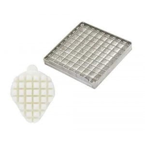 Faca e Empurrador para Cortar Batatas Fritas - 10 x 10 mm