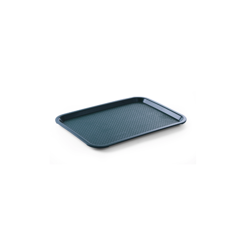 Plateau Rectangulaire Fast-Food Vert - 415 x 305 mm