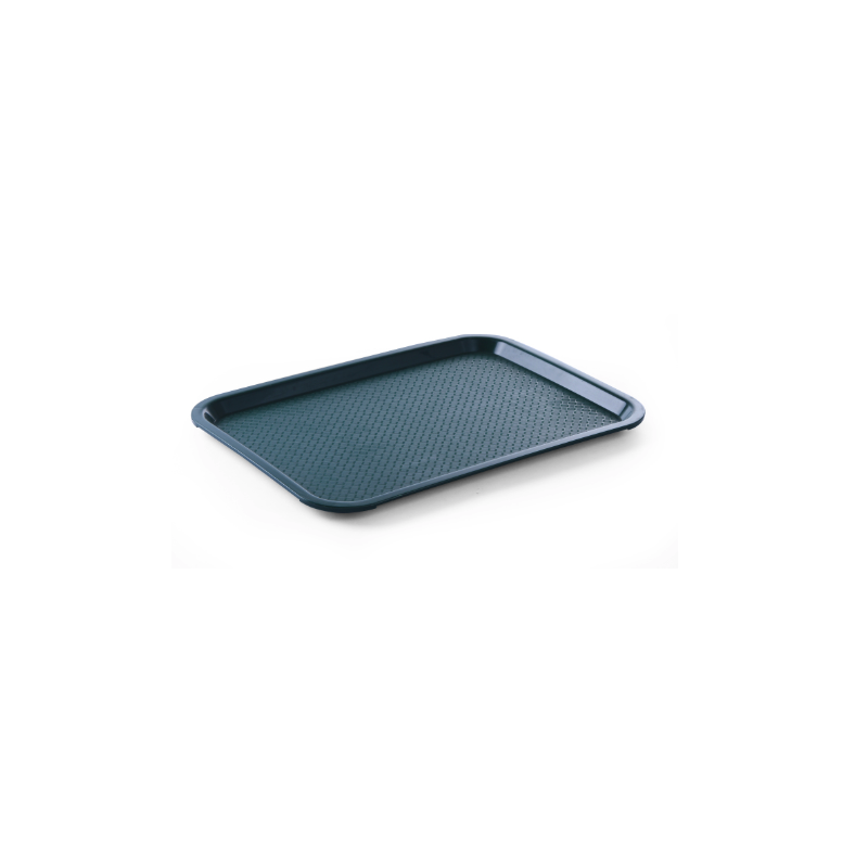 Rectangular Fast-Food Tray Green - 415 x 305 mm