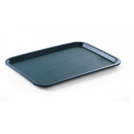 Plateau Rectangulaire Fast-Food Vert - 415 x 305 mm