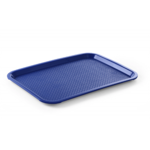 Tabuleiro Retangular Fast Food - Pequeno Modelo 265 x 345 mm - Azul