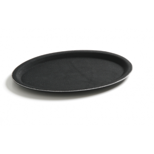 Plateau de Service Ovale Fibre de Verre - 210 x 290 mm