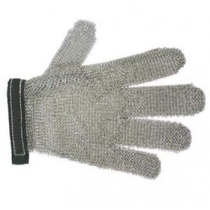 Stainless Steel Chainmail Glove - Size L