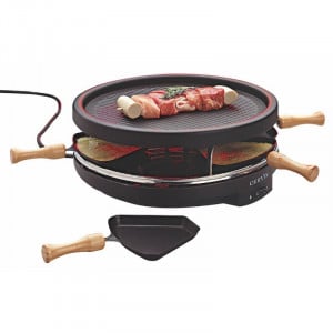 Aparelho de Raclette e Grelha - 6 Caçarolas