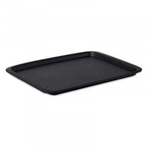 Rectangular FastFood Tray - Large Size 450 x 350 mm - Black