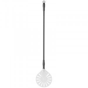 Perforated Round Pizza Peel - 1200 x 230 mm