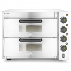 Compact Pizza Oven - 2 Chambers - HENDI