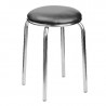 Black Stainless Steel Stool