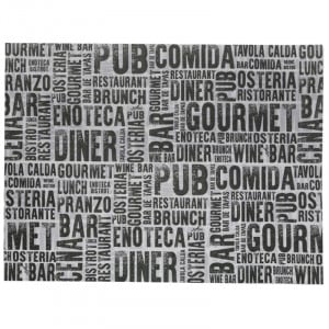 Jogo Americano Gourmet em Celulose - 400 x 300 mm - Pacote com 2000