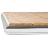 Table bistro carrée plateau basculant frêne - 600mm - Bolero - Fourniresto