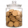 Pote de Biscoitos de Vidro - 6,35 L - Olympia - Fourniresto