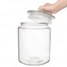 Pote de Biscoitos de Vidro - 6,35 L - Olympia - Fourniresto