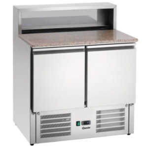 Saladette for pizza maker for professional catering